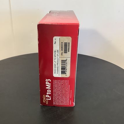 New Roxio Easy LP to MP3 Audio Capture, Conversion Module and Software NIB B2