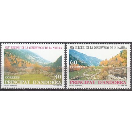 Andorra Español 1995 Michel 241 - 242 Neuf ** Cote (2008) 2.20 € Conservation