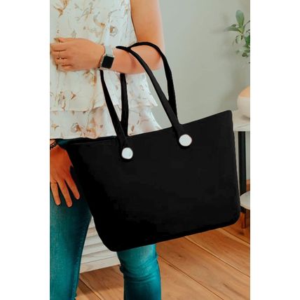 Black Waterproof Self-assembly Detachable Straps EVA Tote Bag