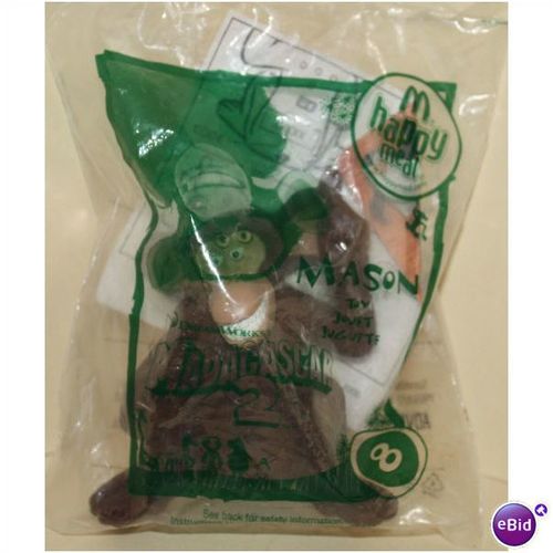 2008 McDonalds Madagascar 2 Escape to Africa #8 Mason Mint in Package