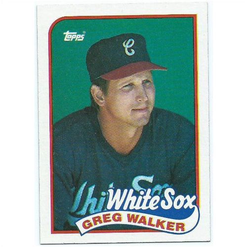 1989 Topps - #408 - Greg Walker
