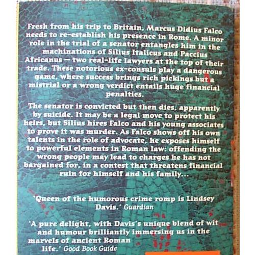 THE ACCUSERS, Lindsey Davis, UK pb 2004