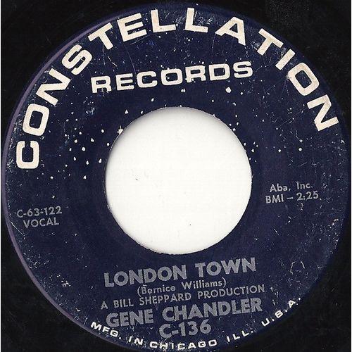 Gene Chandler-London Town/ Bless Our Love 7Inch Vinyl 45