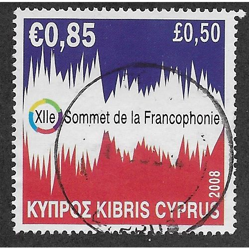CYP 2008 85c 'FRANCOPHONE SUMMIT' FINE USED (EBID59-188)