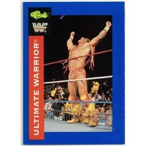 WWF ' CLASSIC ' card # 36 ULTIMATE WARRIOR (1991)