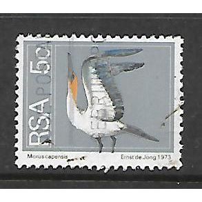 SOUTH AFRICA 1974 5c CAPE GANNET SG352 FINE USED#