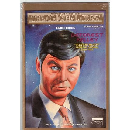STAR TREK ' Personality Comics ' DEFOREST KELLEY LIMITED comic (1992)