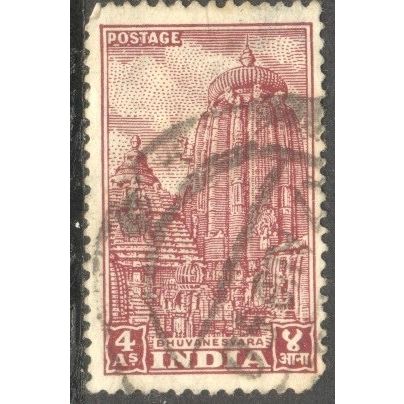 India 1949 - SG 316 - 4a lake - Bhuvanesvara - used