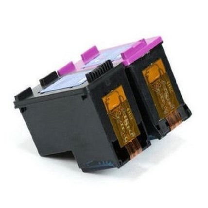 Compatible with HP 63XL Black and HP 63XL Tri-Color - ECOink Remanufactured Ink