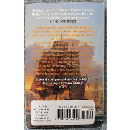 Ramage at Trafalgar, Dudley Pope, UK pb 1989