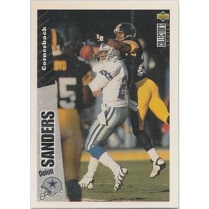 DEION SANDERS 1996 UPPER DECK COLLECTOR'S CHOICE # 175
