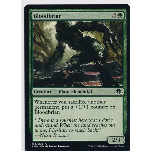 Magic the Gathering MTG Eldritch Moon 151/205 Bloodbriar