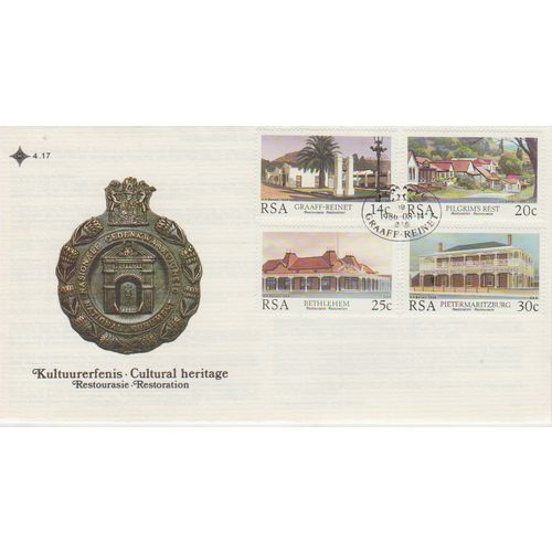South Africa 1986 Cultural Heritage First Day Cover see other listings