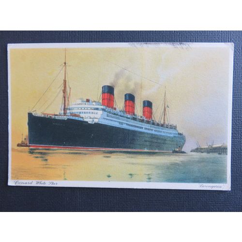 Cunard White Star Berengaria Postcard