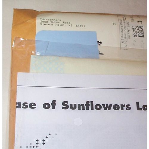 Herrschners 2009 Vase Of Sunflowers Lap Quilt - - Mystery