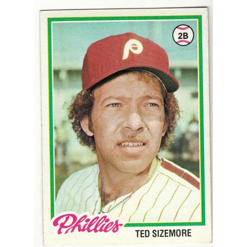 1978 Topps baseball card 136 Ted Sizemore - Phillies