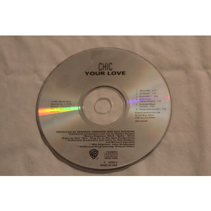 Chic 5" Promo Single CD-YOU LOVEx6