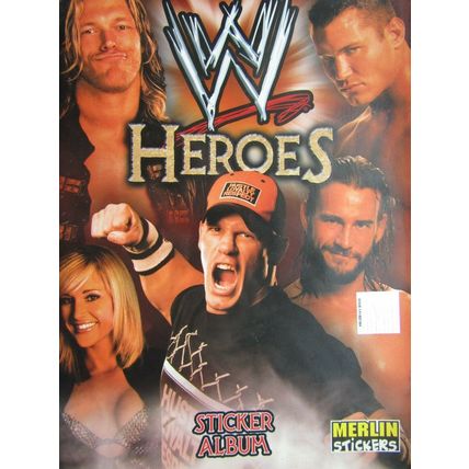 Topps - Merlin 2008 WWE Heroes Wresting Stickers 1-216 & P1-P15 Variants (EB2)