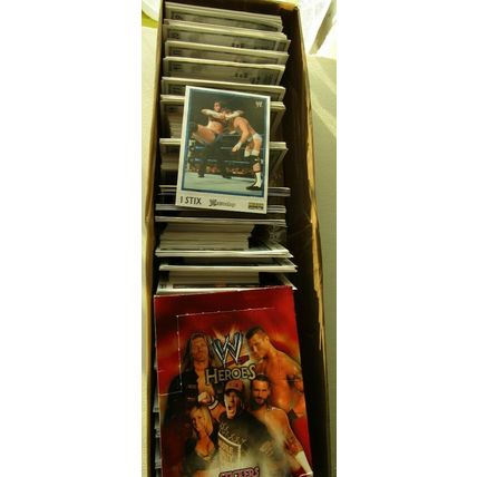 Topps - Merlin 2008 WWE Heroes Wresting Stickers 1-216 & P1-P15 Variants (EB2)