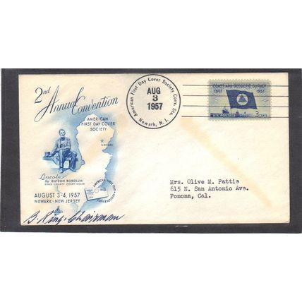 Event Art Craft 2nd Convention AFDCS 1088 Survey (Cachet-Typed/A) CV41560