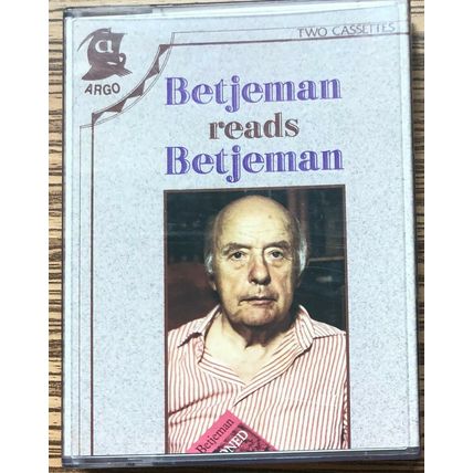 AUDIO BOOK Betjeman reads Betjeman POETRY on 2 x cass