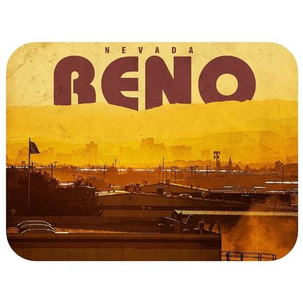 Reno Nevada Fridge Magnet