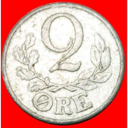 Ⰶ OCCUPATION by GERMANY (1941-1947): DENMARK ★2 ORE 1941!★LOW START★NO RESERVE