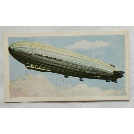 1961 Cooper's Tea card Transport through the ages No. 35 airship