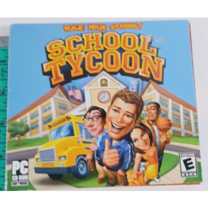 SCHOOL TYCOON - Rule Your School! - PC CD-ROM (2003)