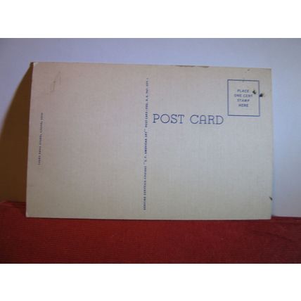 CANTWELL CLIFF, LOGAN, OHIO, USA unused postcard =