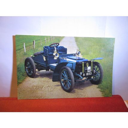 1903 DE DIETRICH French racer, veteran car unused postcard dated 1969 #