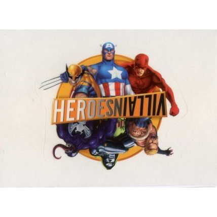 Preziosi's MARVEL HEROES Ultimate Collection - Sticker Letter. E