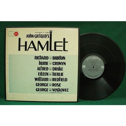 Burton/Cronyn/Drake/Herlie - Shakespeare/Gielgud: Hamlet - 4-LP - DOL 302 - EX+
