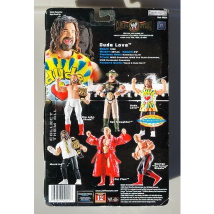 wwe wwf ljn classic superstars variant dude love wrestling figure