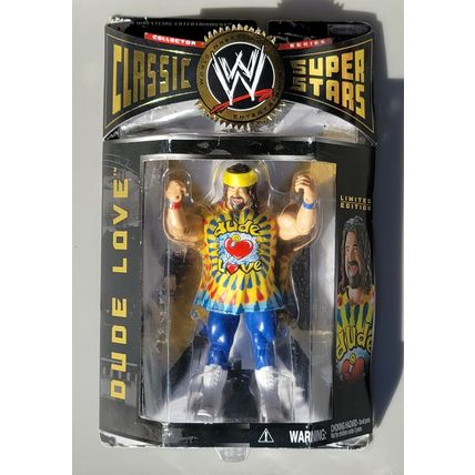 wwe wwf ljn classic superstars variant dude love wrestling figure