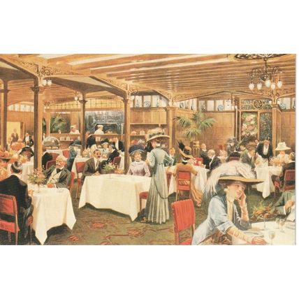 The Nostalgia Postcard 1890's - 1950's - The Grill Room, Hyde Park Hotel