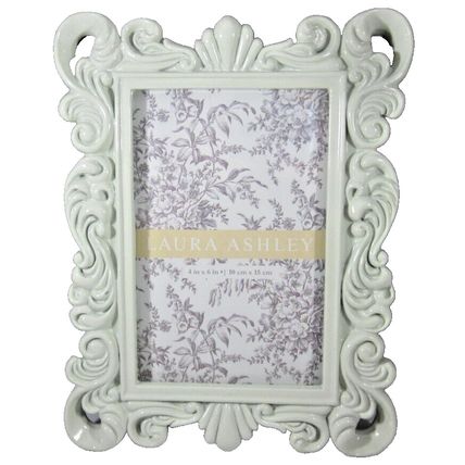 Laura Ashley sage green Free Standing 4 x 6 Picture Photo Frame