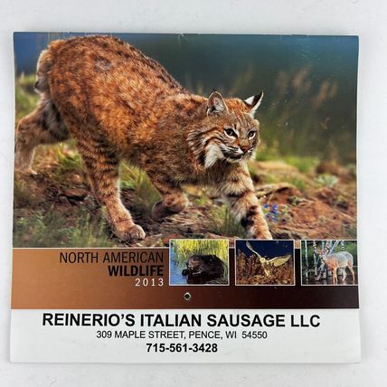 Reinerio's Italian Sausage LLC Pence Wisconsin Calendars