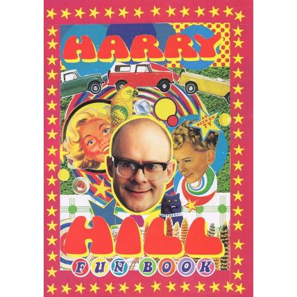 Harry Hill Channel 4 Comedy TV Show Book Launch Advertising Postcard