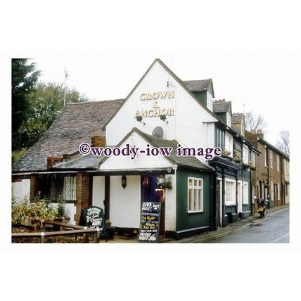 pu0634 - The Crown & Anchor , Marlow , Buckinghamshire - print