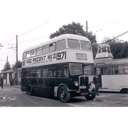 Black & White Photograph of Lowestoft Corporation - GBJ 192