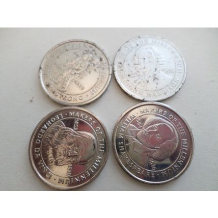 Makers of the Millennium - dated 2000 - 7 different medals/medallions