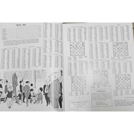 Chess Life, February 1966 - Petrosian; Spassky-Tal match, Erevan 1965, etc..