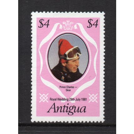 Antigua - 1981 - $4 Royal Wedding (Charles & Diana) (sg704) MNH