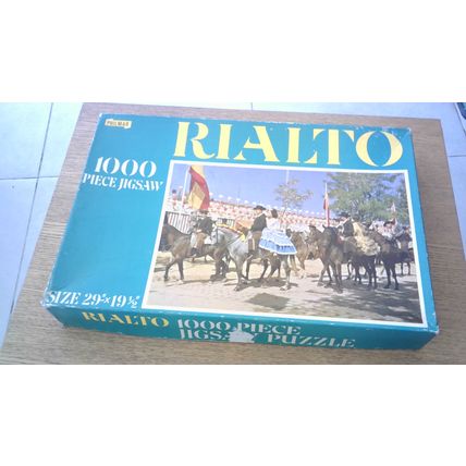 THE SPRING FAIR (SEVILLE) Jigsaw Puzzle (1000 Piece) RIALTO by PHILMAR