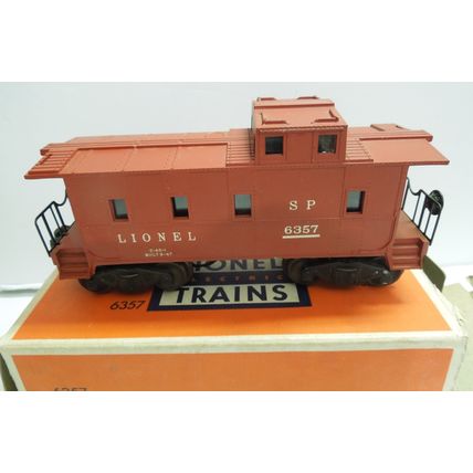 Vintage Lionel Trains 6357 Caboose and Original Box