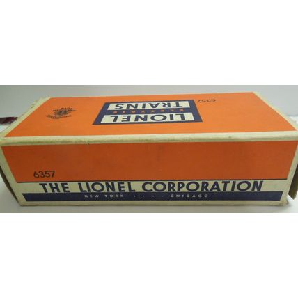 Vintage Lionel Trains 6357 Caboose and Original Box