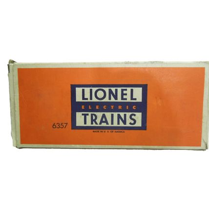 Vintage Lionel Trains 6357 Caboose and Original Box