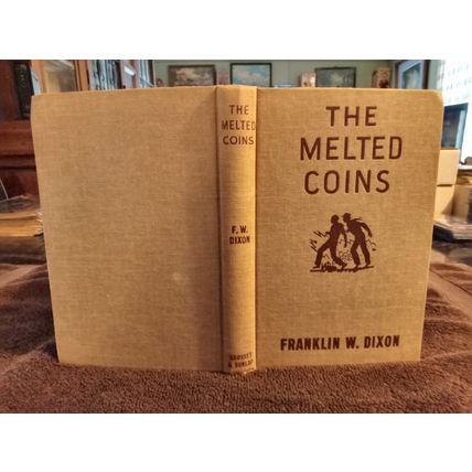 Old Vintage Childrens Book The Melted Coin W/Dustjacket 1944