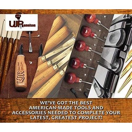 3 Ramelson Bent Veiner Line 60 Degree V Checkering Wood Carving Hand Chisel Tool